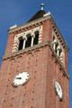 Tower of Mudd Hall at USC. Los Angeles, CA.