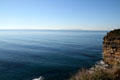 View of Catalina Islands from Point Fermin Lighthouse. San Pedro, CA.