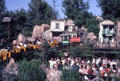 Mine ride roller coaster at Disneyland ®. Anaheim, CA.
