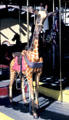 Carousel giraffe at Knott's Berry Farm. Buena Park, CA.