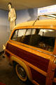 Mercury Eight Woody Station Wagon used by Nixon in his early campaign for Congress at Nixon Library. Yorba Linda, CA.