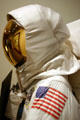 Apollo 11 space suit at Nixon Library. Yorba Linda, CA.