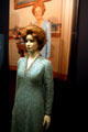 Gown worn by Pat Nixon at 1973 Inaugural Ball at Nixon Library. Yorba Linda, CA.