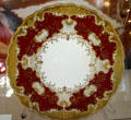 Coalport plate collected by Pat Nixon used in White House at Nixon Library. Yorba Linda, CA.