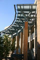Balconies of Humanities Instructional Building at UC Irvine. Irvine, CA.