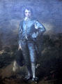 Painting of Blue Boy by Sir Thomas Gainsborough at Henry E. Huntington Gallery. San Marino, CA.