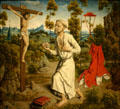 St. Jerome in Penetence by Aelbert Bouts in Norton Simon Museum. Pasadena, CA.