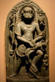 India: God Vishnu in form of man-lion of sculpted chlorite from Bihar in Norton Simon Museum. Pasadena, CA.