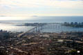 Aerial view of Coronado Bridge. San Diego, CA