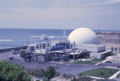 San Onofre nuclear power plant on California coast. CA