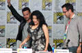 Cast of "Scorpion" at Comic-Con International. San Diego, CA.