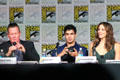 Robert Patrick, Elyes Gabel & Katharine McPhee of "Scorpion" at Comic-Con International. San Diego, CA.