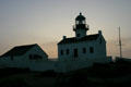 Old Point Loma Lighthouse at dusk at Cabrillo National Monument. San Diego, CA.