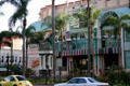 Horton Plaza exterior facade & fountain. San Diego, CA.