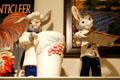Rabbit pottery in shop in Old Town. San Diego, CA.