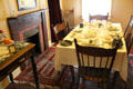 Dining room at Davis House Museum. San Diego, CA.