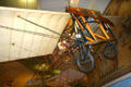 Bleriot XI first to cross English channel & first commercially successful monoplane at San Diego Aerospace Museum. San Diego, CA.