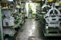 Machine shop of Midway aircraft carrier. San Diego, CA.