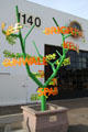 A Sea-Word Tree by Ron Logan at Urban Trees. San Diego, CA.