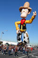 Cowboy balloon at Balloon Parade. San Diego, CA.