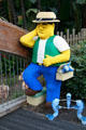Lego fisherman at Legoland California. Carlsbad, CA.