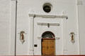 San Luis Rey Mission Church portal. Oceanside, CA.