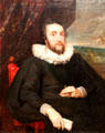 Portrait of Thomas Howard, Second Earl of Arundel by Anthony van Dyck at J. Paul Getty Museum Center. Malibu, CA.