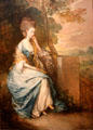 Portrait of Anne, Countess of Chesterfield by Thomas Gainsborough at J. Paul Getty Museum Center. Malibu, CA.