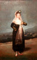 Marquesa de Santiago painting by Francisco de Goya at J. Paul Getty Museum Center. Malibu, CA.