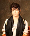 Portrait of Suzanne Le Peletier de Saint-Fargeau by Jacques-Louis David at J. Paul Getty Museum Center. Malibu, CA.