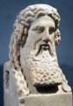 Roman marble Herm of Hermes at Getty Museum Villa. Malibu, CA
