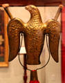 Election parade torch in shape of eagle at Lincoln Shrine. Redlands, CA.