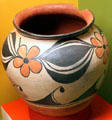 Santo Domingo Pueblo native olla ceramic bowl at San Bernardino County Museum. Redlands, CA.