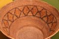 Serrano native burden basket at San Bernardino County Museum. Redlands, CA.