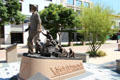 Cesar E. Chavez Memorial by Ignacio Gomez on Main St. Mall. Riverside, CA.