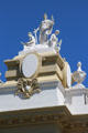 Statue of justice atop Riverside County Court House. Riverside, CA.