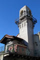 Tower of St. Francis Chapel at Mission Inn. Riverside, CA.