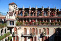 Fanciful architecture at Mission Inn. Riverside, CA.