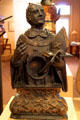 Wooden bust of a Bishop at Mission Inn Museum. Riverside, CA.