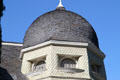 Shingled dome of Riverside Heritage House. Riverside, CA.