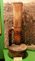 Smudge pot or Scheu Return Stack Orchard Heater at Riverside Museum. Riverside, CA.