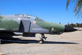 McDonnell-Douglas RF-4C Phantom II photo reconnaissance fighter by at March Field Air Museum. Riverside, CA.