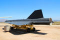 Lockheed D-21B reconnaissance drone derived from SR-71 at March Field Air Museum. Riverside, CA.