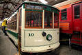 Trolley car 10 at Orange Empire Railway Museum. Perris, CA.