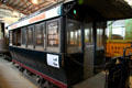 Sutter St. Railway Cable Car Trailer 77 from San Francisco at Orange Empire Railway Museum. Perris, CA.