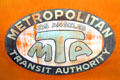 Logo of L.A. Transit Authority at Orange Empire Railway Museum. Perris, CA.