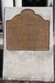 Harvey House historic plaque. Barstow, CA.