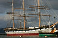 Three-masted Balclutha at Maritime National Historical Park. San Francisco, CA