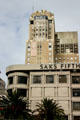 Saks Fifth Avenue on Union Square before Starlight Room building. San Francisco, CA.