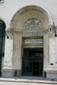 Masonic Temple carved portal. San Francisco, CA.